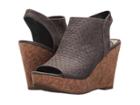 Fergalicious Rasta (denim) Women's Wedge Shoes