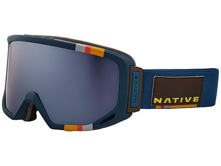 Native Eyewear Coldfront (teal Roth/rose/silver Reflex) Snow Goggles