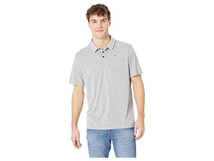Hurley Dri-fit Lagos Polo (cool Grey) Men's Clothing