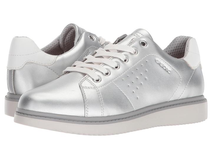 Geox Kids Thymar 4 (big Kid) (silver) Girl's Shoes