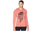 The North Face Trivert Pullover Hoodie (faded Rose/fig) Women's Sweatshirt