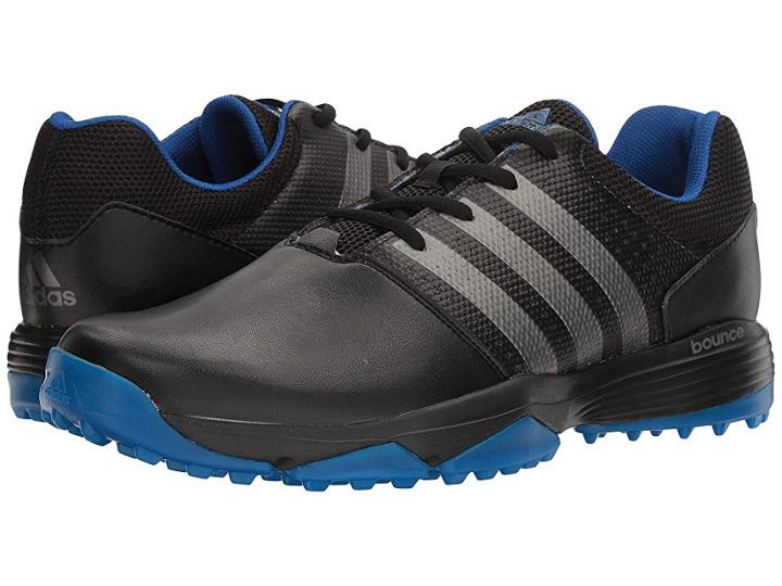 Adidas Golf 360 Traxion (core Black/dark Silver Metallic/royal) Men's Golf Shoes