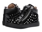 Giuseppe Zanotti Kids Veronica Sneaker (toddler/little Kid) (black) Girls Shoes
