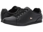 Lacoste Rey Lace 317 1 (black) Women's Shoes