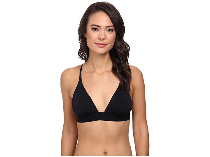 Kamalikulture By Norma Kamali Banded Top (black) Women's Clothing