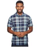 Toad&co Beckmen Short Sleeve Slim Shirt (arctic) Men's Clothing