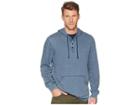 Lucky Brand Venice Burnout Hooded Popover (orion) Men's Sweatshirt
