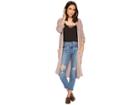 Free People Woodstock Cardi (mauve) Women's Sweater