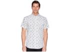 Ben Sherman Short Sleeve Park Life Print Shirt (white) Men's Short Sleeve Button Up
