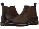 Nunn Bush Otis Plain Toe Chelsea Boot With Kore Walking Comfort Technology (brown Ch) Men's  Boots