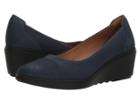 Clarks Un Tallara Dee (navy Nubuck) Women's Shoes
