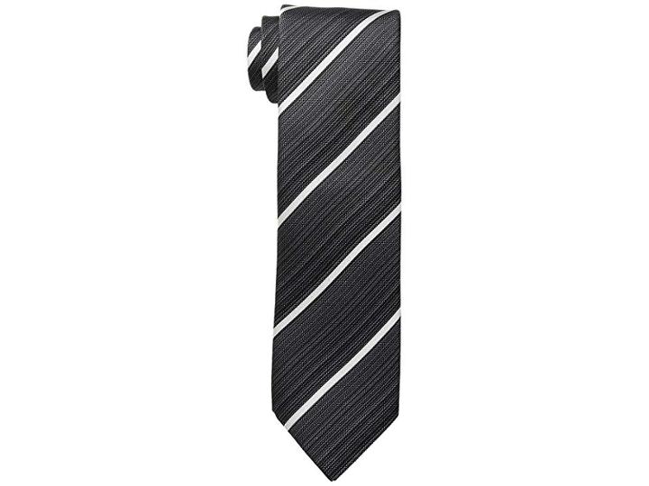 Kenneth Cole Reaction Linear Stripe (black) Ties