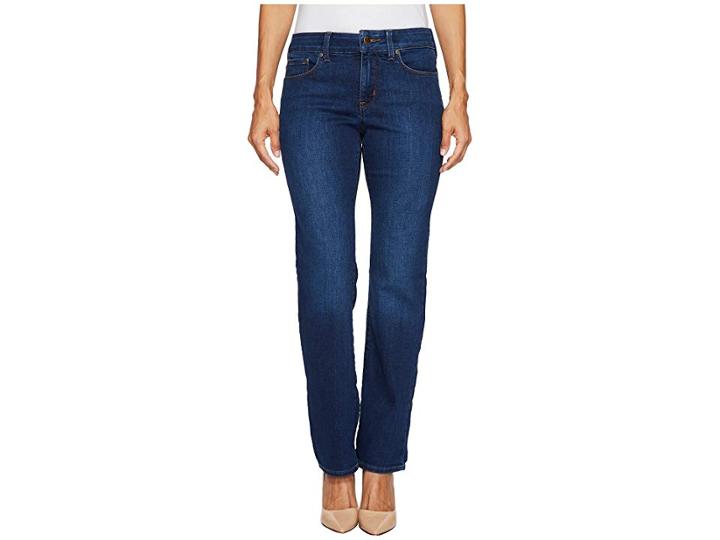Nydj Petite Petite Marilyn Straight Jeans In Cooper (cooper) Women's Jeans