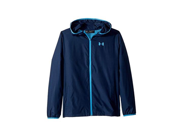 Under Armour Kids Sack Pack Jacket (big Kids) (academy/canoe Blue/white) Boy's Coat