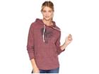 United By Blue Parks Pennant Hoodie (wine) Women's Sweatshirt