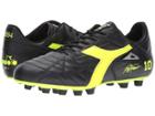 Diadora M. Winner Rb Italy Og (black/yellow Flourescent) Men's Soccer Shoes