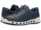 Ecco Cool 2.0 Leather Gtx (true Navy) Men's Lace Up Casual Shoes