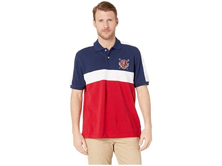 Chaps Fashion-short Sleeve-knit (red) Men's Clothing