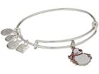 Alex And Ani Charity By Design Snowman Bangle (shiny Silver) Bracelet