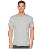 Polo Ralph Lauren 2/20 Therma Sleep Short Sleeve Crew (andover Heather/nevis Pony Print) Men's Pajama