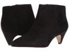 Sam Edelman Lucy Ankle Boot (black Suede/canvas 1) Women's Dress Boots