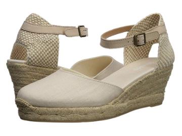 Soludos Closed-toe Midwedge 70mm (blush) Women's Wedge Shoes