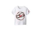 Nike Kids Brush Basketball Cotton Tee (toddler) (white) Boy's T Shirt