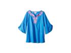 Lilly Pulitzer Kids Mini Piet Cover-up (toddler/little Kids/big Kids) (bennet Blue) Girl's Swimwear
