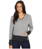 Prana Monterey Hoodie (charcoal) Women's Sweatshirt