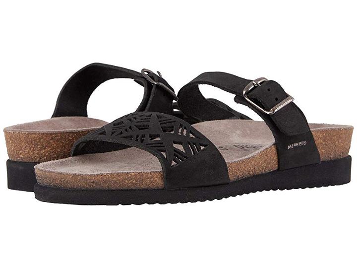 Mephisto Hirena (black Nubuck 6000) Women's  Shoes
