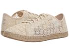 Toms Lena (natural Mosaic Mesh) Women's Lace Up Casual Shoes