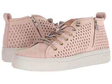 Blackstone Mid Perf Sneaker (rose Dust) Women's Lace Up Casual Shoes