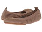 Yosi Samra Samara (stone Suede) Women's Flat Shoes