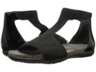 Naot Nala (black Velvet Nubuck/black Luster Leather) Women's Shoes