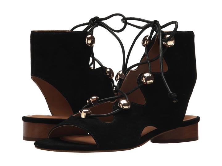 Rebecca Minkoff Kyla (black Kid Suede) Women's Shoes