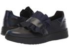 Geox Kids Disco Mix Girl 6 (big Kid) (navy) Girl's Shoes