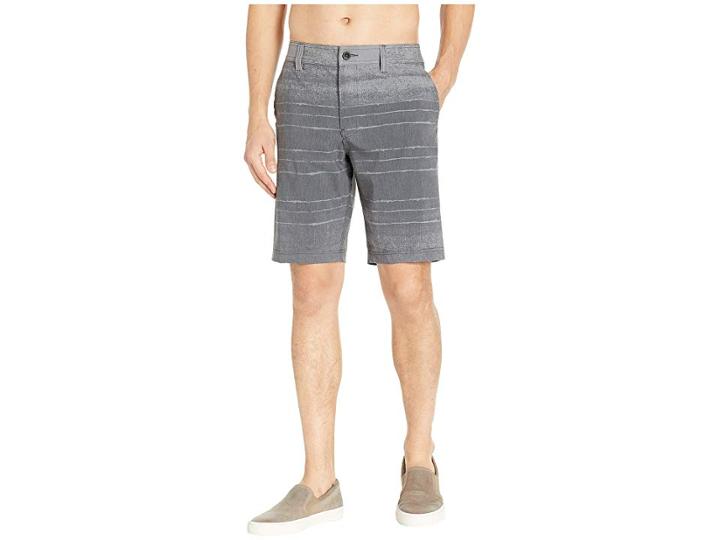 O'neill Tye Striper Hybrid Boardshorts (asphalt) Men's Swimwear
