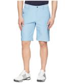 Adidas Golf Ultimate Climacool(r) Airflow Shorts (ash Blue) Men's Shorts