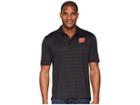 Champion College Wisconsin Badgers Textured Solid Polo (black) Men's Short Sleeve Pullover