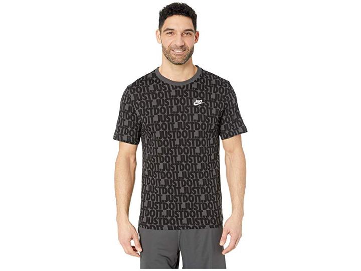 Nike Nsw Tee 2 (anthracite/white) Men's T Shirt