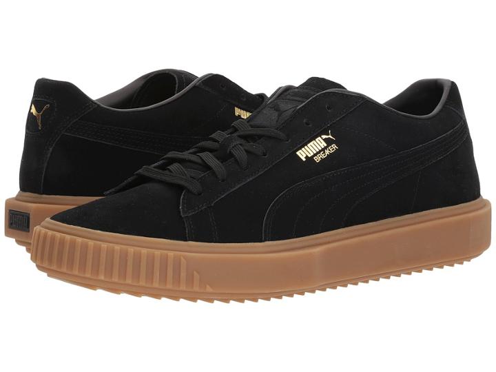 Puma Puma Breaker Suede Gum (puma Black) Men's Shoes