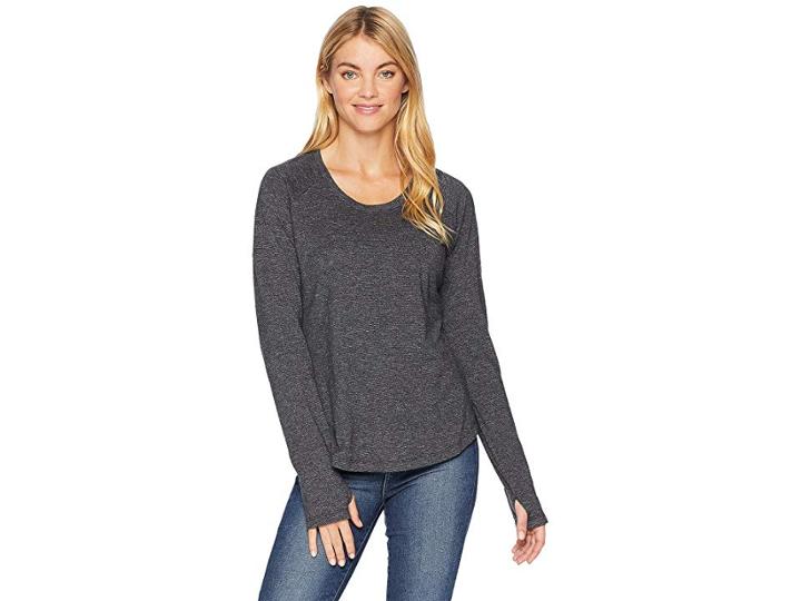 Columbia Pilsner Peaktm Knit Long Sleeve Shirt (black) Women's Long Sleeve Pullover