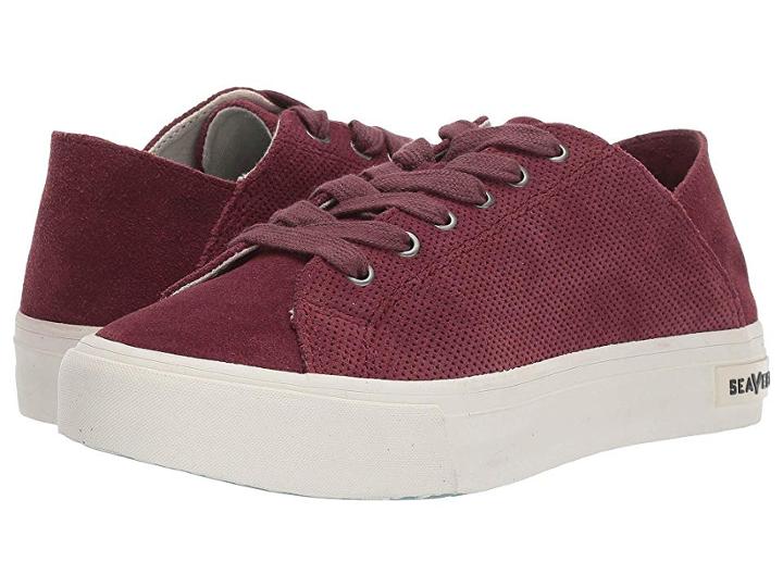 Seavees Sausalito Sneaker (wine) Women's Shoes