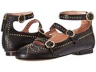 Boutique Moschino Studded Strappy Flat (black) Women's Shoes