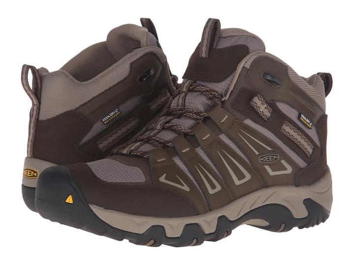 Keen Oakridge Mid Waterproof (cascade/brindle) Men's Waterproof Boots