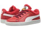 Puma Kids Basket Sesame Elmo Ac (little Kid/big Kid) (high Risk Red/puma White) Kids Shoes