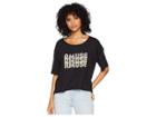 Amuse Society Sun Shine On Me Tee (black) Women's T Shirt