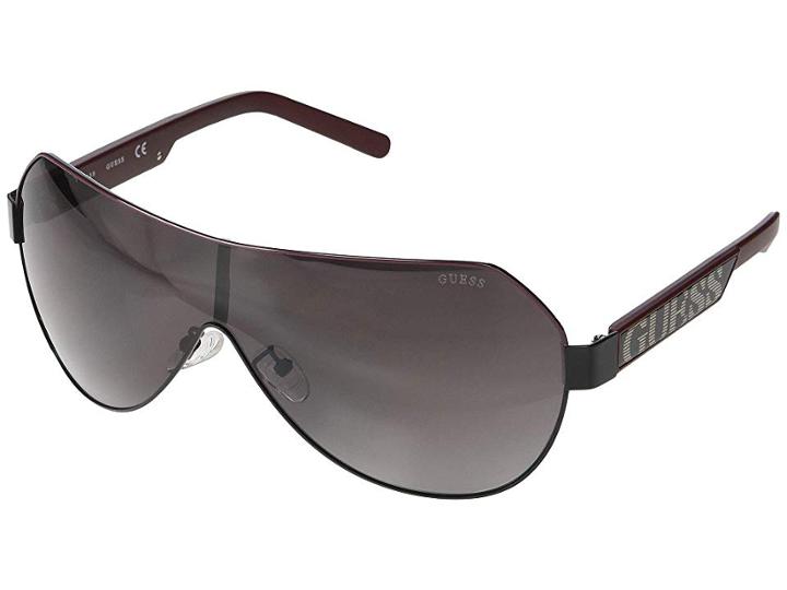 Guess Gf5026 (shiny Black/gradient Smoke) Fashion Sunglasses