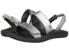 Olukai Kids Kipuka (toddler/little Kid/big Kid) (silver/dark Shadow) Girls Shoes