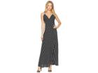 Bardot Fiesta Wrap Dress (stripe) Women's Dress